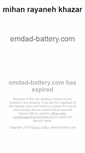 Mobile Screenshot of emdad-battery.com